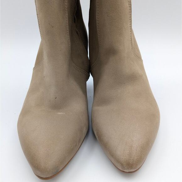 Dolce Vita Tan Heeled Boots - Picture 15 of 15